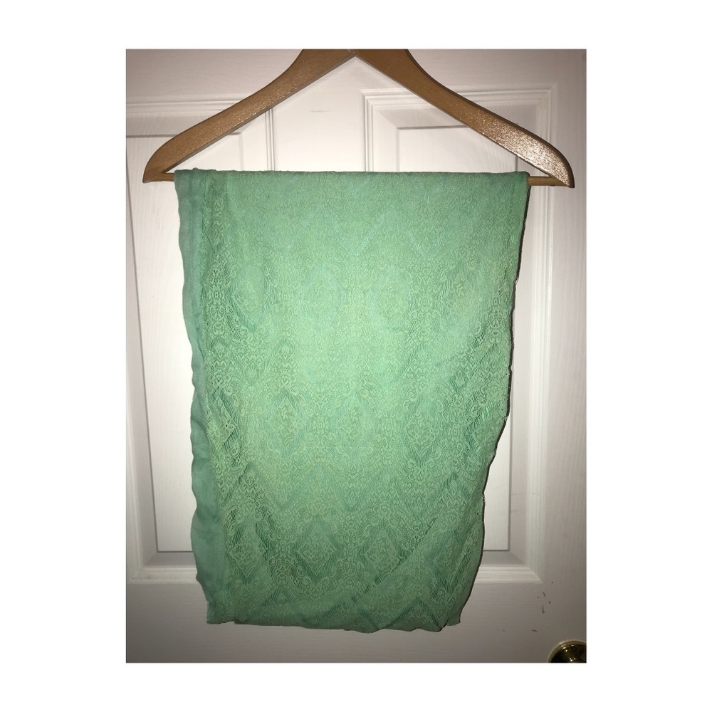 Turquoise Infinity Scarf - Picture 4 of 4